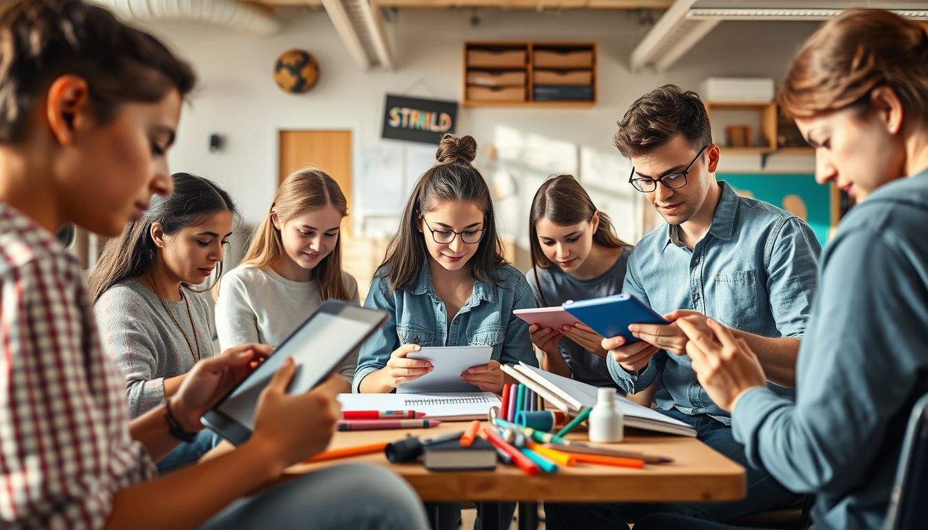 Organized study environment supporting productive learning